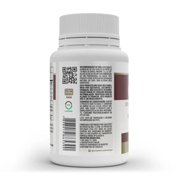 Coenzima Q10 - 60 Comprimidos (200mg por dose) Vitafor Europe