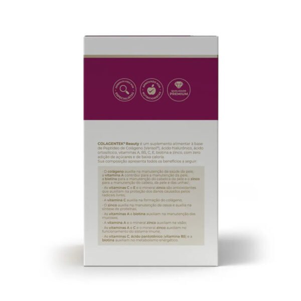 Colagentek beauty - 30 saquetas 3,5g Ananás com hortelã Vitafor Europe