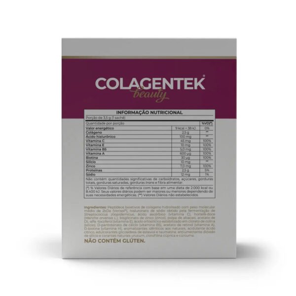 Colagentek beauty - 30 saquetas 3,5g Ananás com hortelã Vitafor Europe